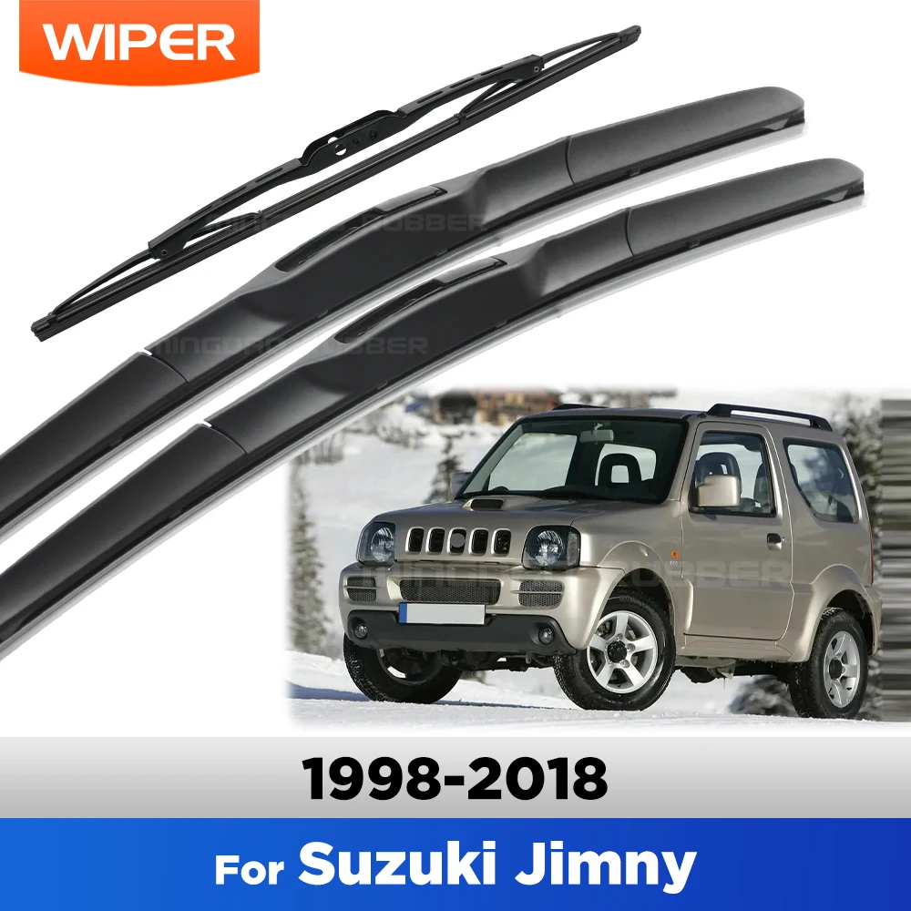 For Suzuki Jimny MK3 1998-2018 1999 2000 2001 Wiper Front & Rear Wiper Blades Windshield Windscreen Window Brushes 18"+16"+11"
For Suzuki Jimny MK3 1998-2018 1999 2000 2001 Wiper Front & Rear Wiper Blades Windshield Windscreen Window Brushes 18"+16"+11"