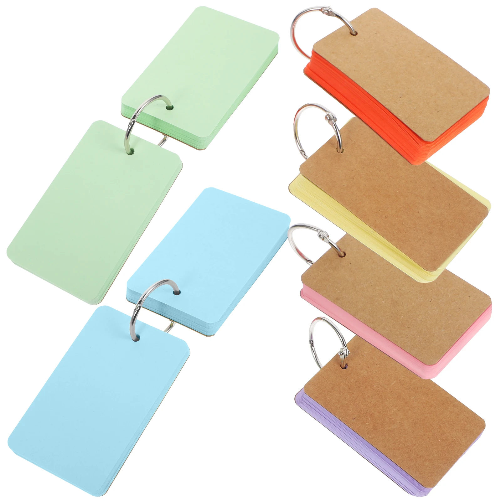 6 Books 50 Pages Blank Vocabulary Flash Cards Small Notes Memory Learning Office School Business Note Memo Cards
6 Books 50 Pages Blank Vocabulary Flash Cards Small Notes Memory Learning Office School Business Note Memo Cards