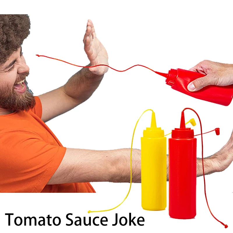Squirt Ketchup Mustard Magic Joke Tricks Fool Day Prank Funny Toys
Squirt Ketchup Mustard Magic Joke Tricks Fool Day Prank Funny Toys