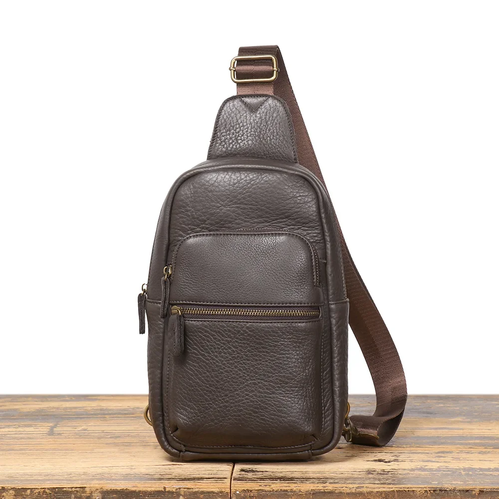 Convertible Top-Grain Cowhide Crossbody Bag Trendy Chest to Waist Pack, Spacious Outdoor-Ready Sling Bag
Convertible Top-Grain Cowhide Crossbody Bag Trendy Chest to Waist Pack, Spacious Outdoor-Ready Sling Bag