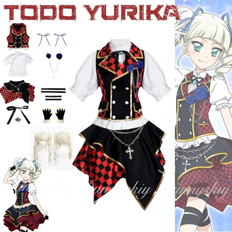 Айкацу! Todo Yurika Queen Yurika Claiming To Be A Descendant Of Vampires From 600 лет Ago Косплей Костюм Аниме Полный комплект
Айкацу! Todo Yurika Queen Yurika Claiming To Be A Descendant Of Vampires From 600 лет Ago Косплей Костюм Аниме Полный комплект