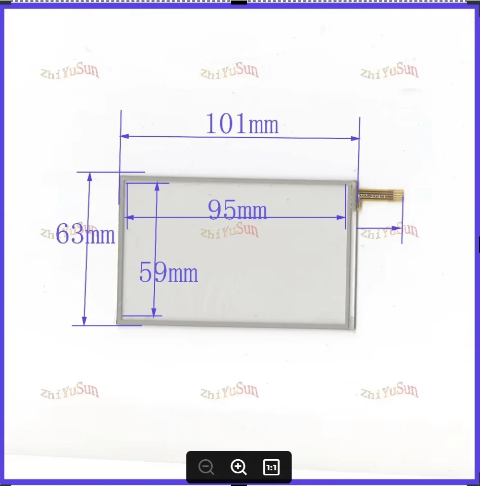 ZhiYuSun New 4.3inch TOUCH Screen panels 101mm*63mm for GPS 101*63 Freeshipping used clarion GPS CAR used RAmos T8
ZhiYuSun New 4.3inch TOUCH Screen panels 101mm*63mm for GPS 101*63 Freeshipping used clarion GPS CAR used RAmos T8