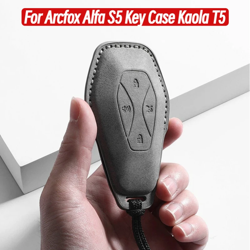 For Arcfox Alfa S5 Key Case Kaola T5 Key Holder For BAIC Arcfox Car Key Cover
For Arcfox Alfa S5 Key Case Kaola T5 Key Holder For BAIC Arcfox Car Key Cover