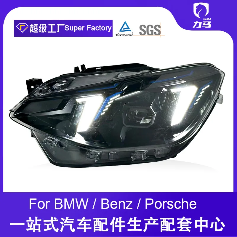 Suitable for 12-14 BMW 1 Series F20 headlight assembly modified fangs LED daytime running light steering headlight
Suitable for 12-14 BMW 1 Series F20 headlight assembly modified fangs LED daytime running light steering headlight