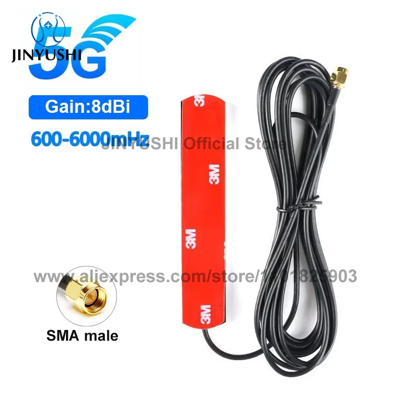 2 шт. 5G патч-антенна 3G GSM 4G LTE с высоким коэффициентом усиления 8dBi усилитель-наклейка SMA 1 м 1,5 м 3 м кабель для Wi-Fi маршрутизатора IP/ПК/камеры
2 шт. 5G патч-антенна 3G GSM 4G LTE с высоким коэффициентом усиления 8dBi усилитель-наклейка SMA 1 м 1,5 м 3 м кабель для Wi-Fi маршрутизатора IP/ПК/камеры