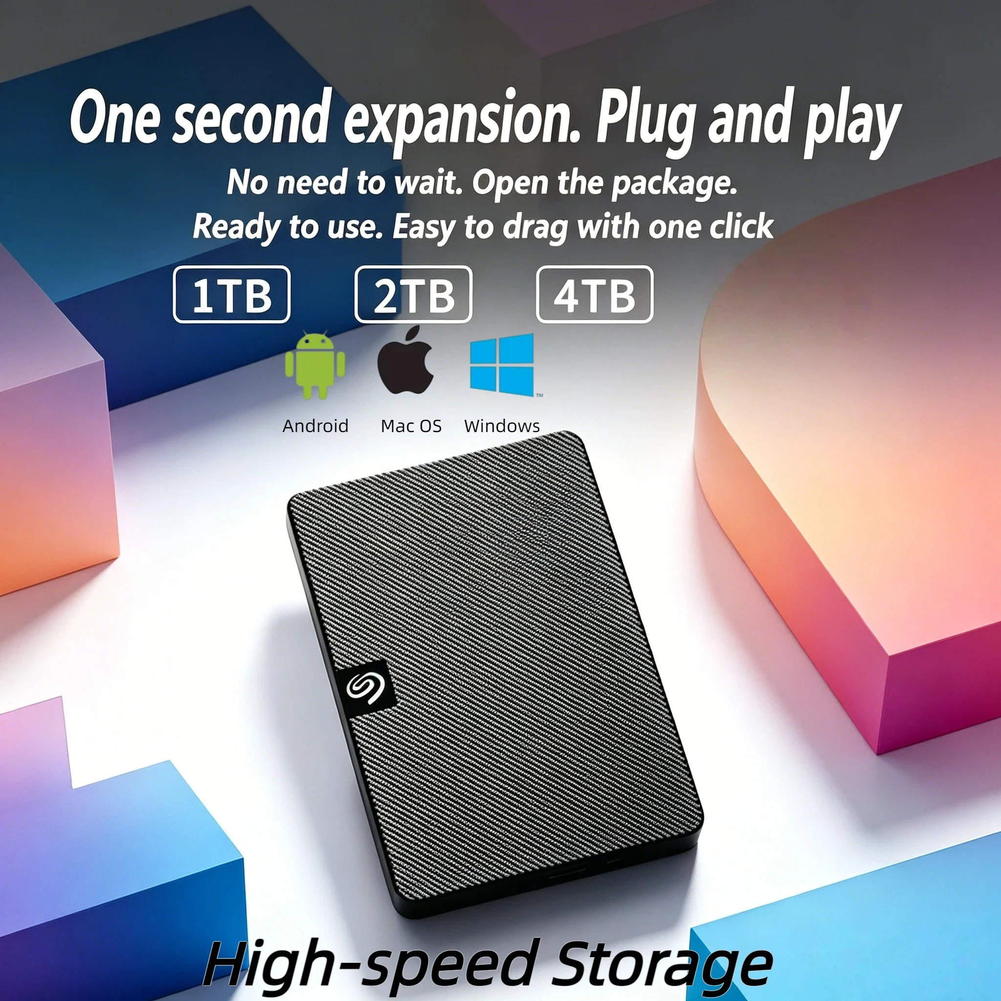OEM For Seagate Expansion HDD 500GB 1TB 2TB USB3.0 2.5 Inch Portable External Hard Disk Drive BOX for PC Mac PS5
OEM For Seagate Expansion HDD 500GB 1TB 2TB USB3.0 2.5 Inch Portable External Hard Disk Drive BOX for PC Mac PS5