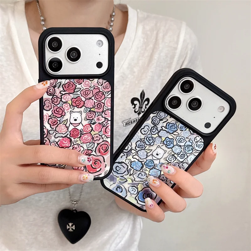 Black border two in one gold-plated rose Western Highlands phone case for iPhone 15 16 17 PROMAX
Black border two in one gold-plated rose Western Highlands phone case for iPhone 15 16 17 PROMAX