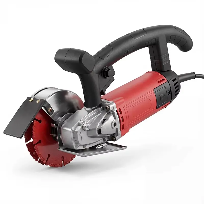 High-Power 1800W Multi-Purpose Electric Wall Chaser Groove Cutting Machine with Rounded Blade and 6500Rpm
High-Power 1800W Multi-Purpose Electric Wall Chaser Groove Cutting Machine with Rounded Blade and 6500Rpm