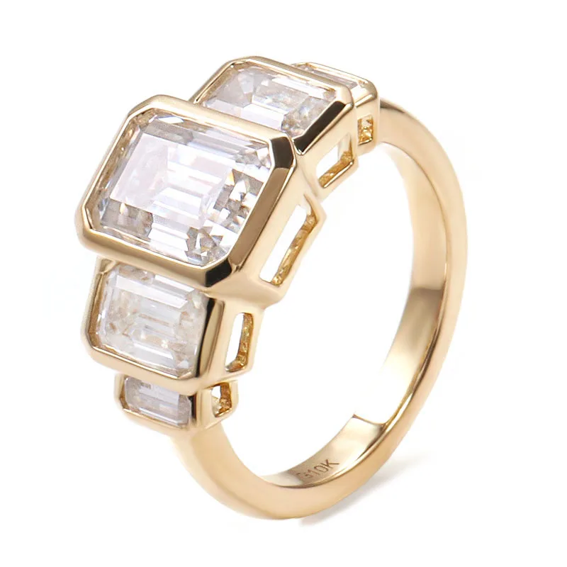 Женские кольца Eternity с муассанитом Provence 10K/14K/18K, 2CT, изумрудная огранка, цвет D, VVS1, женские кольца-обещание с сертификатом GRA
Женские кольца Eternity с муассанитом Provence 10K/14K/18K, 2CT, изумрудная огранка, цвет D, VVS1, женские кольца-обещание с сертификатом GRA