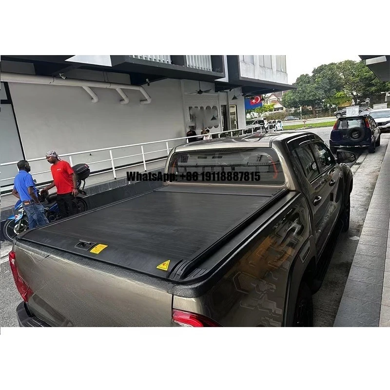 Factory Outlet the Best Soft Roll Pickup Truck Bed Cover Retractable Roller Lid Hard Tonneau Cover for TOYOTA HILUX REVO VIGO
Factory Outlet the Best Soft Roll Pickup Truck Bed Cover Retractable Roller Lid Hard Tonneau Cover for TOYOTA HILUX REVO VIGO