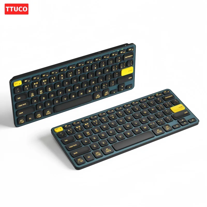 Wireless keyboard rechargeable silent keys ultra-thin portable 2.4G and dual Bluetooth mode keyboard suitable for mac windows
Wireless keyboard rechargeable silent keys ultra-thin portable 2.4G and dual Bluetooth mode keyboard suitable for mac windows
