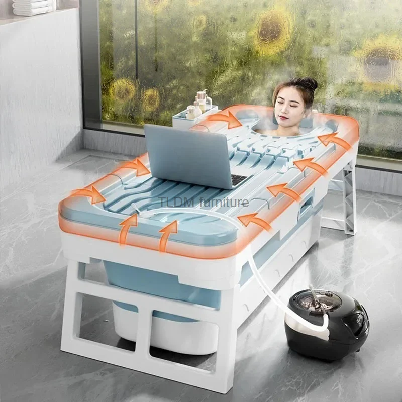 Portable Folding Bathtub for Adults hot Bath Spa Plastic Bathtubs Children Swimming pool Bucket Sauna Lid Cover House Bath Tub Z
Portable Folding Bathtub for Adults hot Bath Spa Plastic Bathtubs Children Swimming pool Bucket Sauna Lid Cover House Bath Tub Z