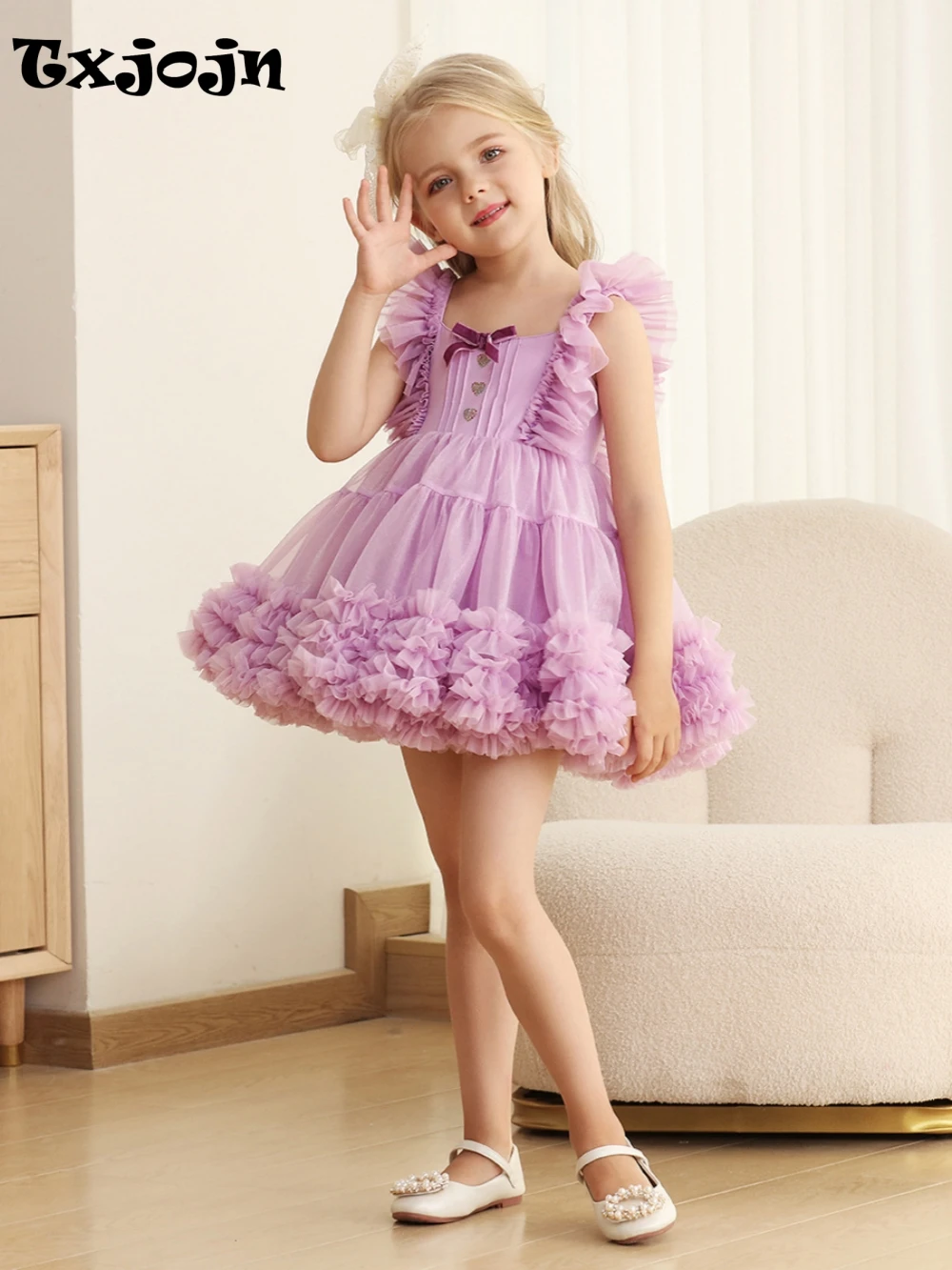 Txjojn Cute Sweet Kids Puffy Tulle Dresses For Birthday Party Elegant Exquisite Girls Dkirt Princess Gown Dancing Wear In Stocks
Txjojn Cute Sweet Kids Puffy Tulle Dresses For Birthday Party Elegant Exquisite Girls Dkirt Princess Gown Dancing Wear In Stocks
