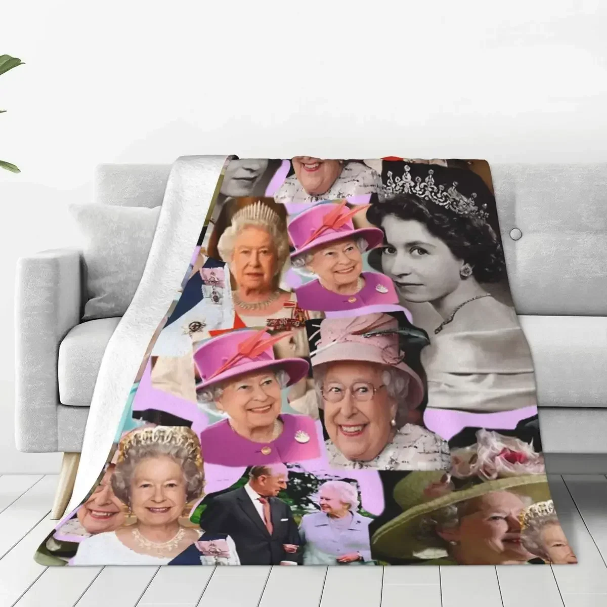 Elizabeth II Blanket HRH Queen Airplane Travel Flannel Throw Blanket Soft Durable Outdoor Custom Bedspread Birthday Gift
Elizabeth II Blanket HRH Queen Airplane Travel Flannel Throw Blanket Soft Durable Outdoor Custom Bedspread Birthday Gift