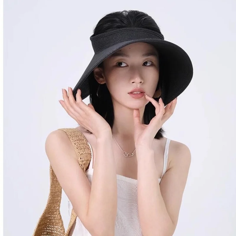 Summer New Straw Hat with Wide Brim, Beach Hat, Sun Protection Visor, UV Protection Hat, Vacation Sun Hat
Summer New Straw Hat with Wide Brim, Beach Hat, Sun Protection Visor, UV Protection Hat, Vacation Sun Hat