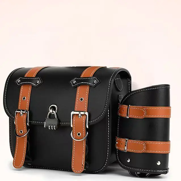 Large PU Leather Racing Motorcycle Saddle Bag Waterproof Side Box Bag for Tools and Seat Gear
Large PU Leather Racing Motorcycle Saddle Bag Waterproof Side Box Bag for Tools and Seat Gear