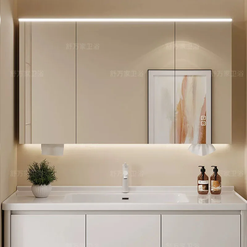 Modern Luxury Bathroom Cabinet Wooden Decorations Skincare Storage Organizer Cupboard Display Toilet Gabinete Home Furniture
Modern Luxury Bathroom Cabinet Wooden Decorations Skincare Storage Organizer Cupboard Display Toilet Gabinete Home Furniture