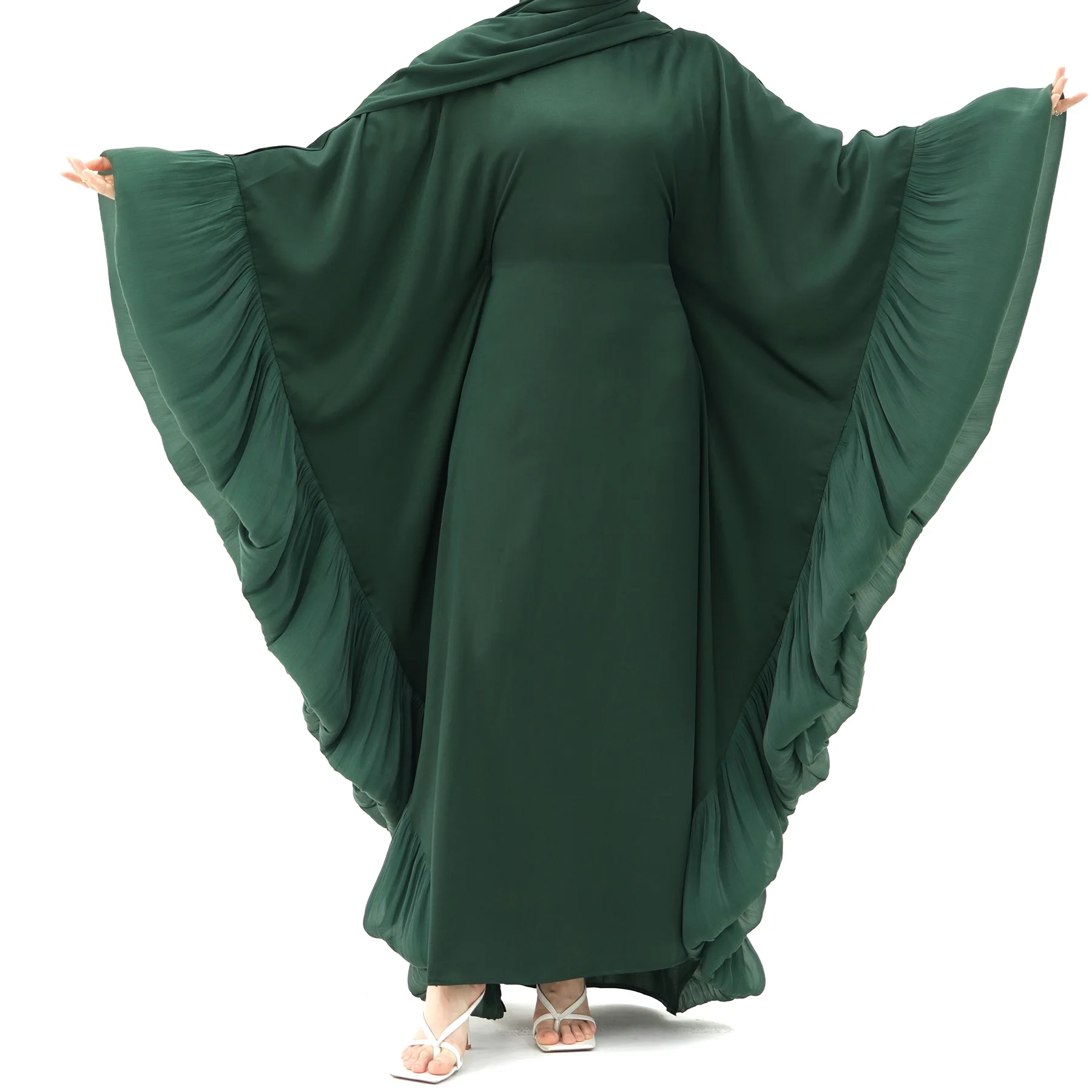 Eid Djellaba Dubai Party Dress Women Abaya Dresses Bat Sleeve Muslim Caftan Robe Jalabiya Ramadan Morocco Kaftan Vestidos Largos
Eid Djellaba Dubai Party Dress Women Abaya Dresses Bat Sleeve Muslim Caftan Robe Jalabiya Ramadan Morocco Kaftan Vestidos Largos