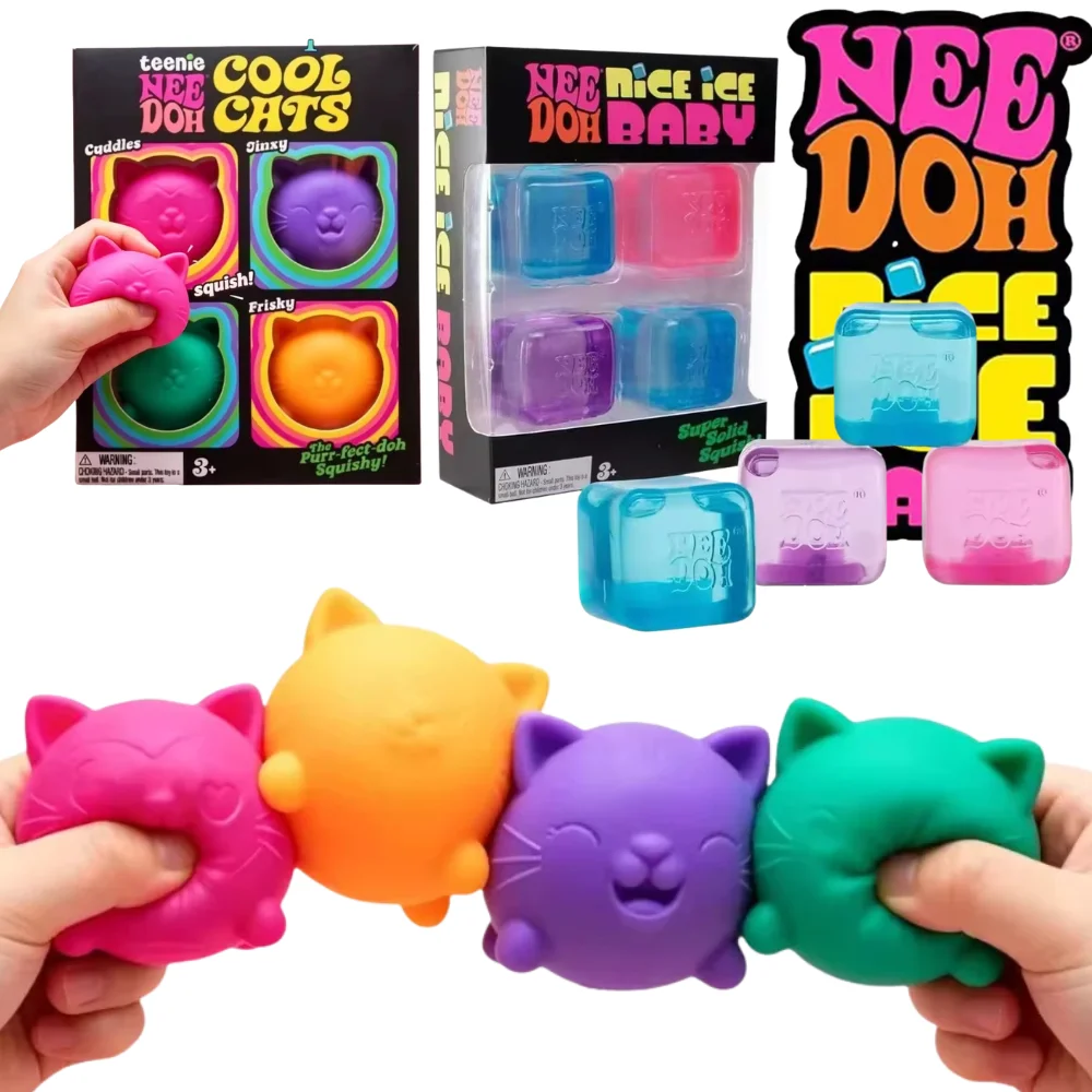 Schylling Needoh Nice Cube Sensory Toys Stress Relieving Blocks Pinching Relieving Puzzle Solving Venting Children Souvenir
Schylling Needoh Nice Cube Sensory Toys Stress Relieving Blocks Pinching Relieving Puzzle Solving Venting Children Souvenir