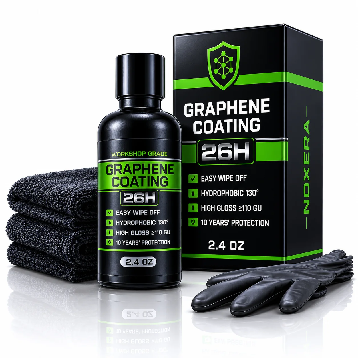 Professional Graphene Ceramic Coating for Cars 10+ Years Protection Hydrophobic Scratch UV Resistant High Gloss Finish
Professional Graphene Ceramic Coating for Cars 10+ Years Protection Hydrophobic Scratch UV Resistant High Gloss Finish