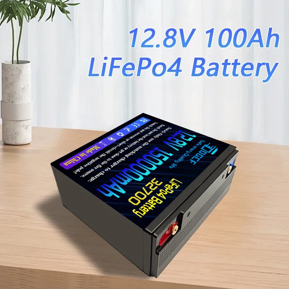 12.8V 32700 LiFePO4 Battery Built-in 100A BMS RV Rechargeable Lithium Iron Phosphate Solar Power System RV House Trolling Motor
12.8V 32700 LiFePO4 Battery Built-in 100A BMS RV Rechargeable Lithium Iron Phosphate Solar Power System RV House Trolling Motor