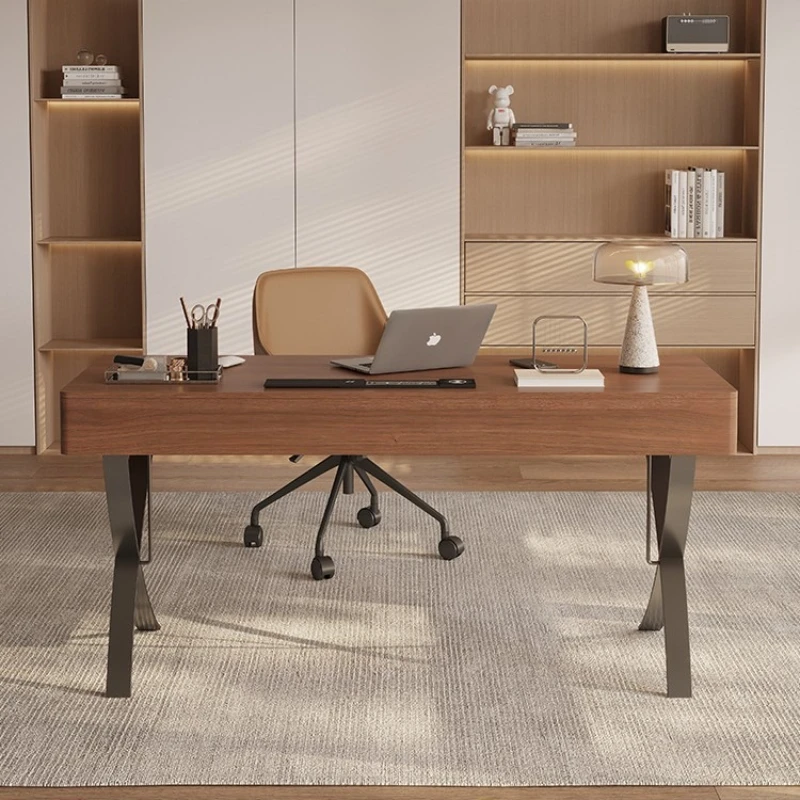Modern Minimalist Office Desks Walnut Color Light Luxury High-end Computer Office Desk Italian Solid Wood Furniture Bureau JT40O
Modern Minimalist Office Desks Walnut Color Light Luxury High-end Computer Office Desk Italian Solid Wood Furniture Bureau JT40O
