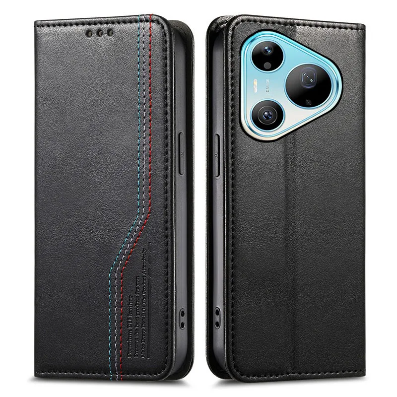 Flip suture PU leather card Slot Wallet Cover For Huawei Pura 90 80 70 Ultra Pro+ Pro Max wristband Fall prevention phone Case
Flip suture PU leather card Slot Wallet Cover For Huawei Pura 90 80 70 Ultra Pro+ Pro Max wristband Fall prevention phone Case