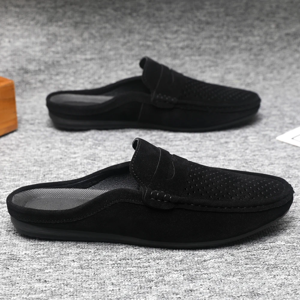 Hollow Out Mules Half Loafers Slippers Men Man Summer Slip On Sneakers Large Size 45 46 Open Back Casual Shoes Slides Sandals
Hollow Out Mules Half Loafers Slippers Men Man Summer Slip On Sneakers Large Size 45 46 Open Back Casual Shoes Slides Sandals