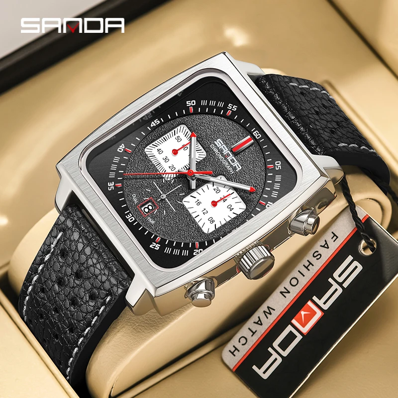 2024 Watch For Men Luxury Business Date Luminous Top Fashion Quartz Hands Sport SANDA 5311 Waterproof Wristwatch Male Clock
2024 Watch For Men Luxury Business Date Luminous Top Fashion Quartz Hands Sport SANDA 5311 Waterproof Wristwatch Male Clock