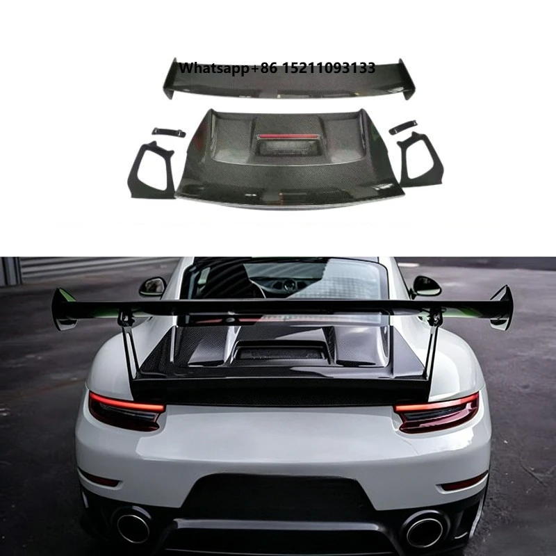 Carbon Fiber GT2RS Style Fixed Rear Wing Spoiler for 911 991 2012-2019
Carbon Fiber GT2RS Style Fixed Rear Wing Spoiler for 911 991 2012-2019