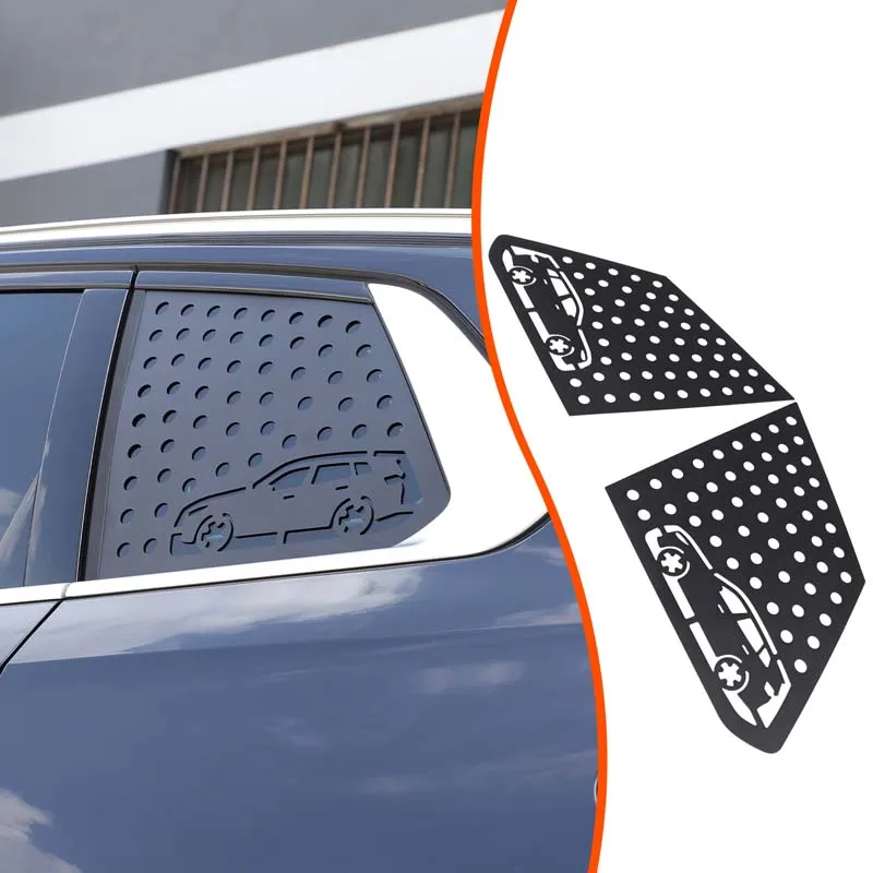 2piece set Aluminum alloy black For BMW X3 G45 2025+car rear triangle window honeycomb panel decorative sticker Car accessories
2piece set Aluminum alloy black For BMW X3 G45 2025+car rear triangle window honeycomb panel decorative sticker Car accessories