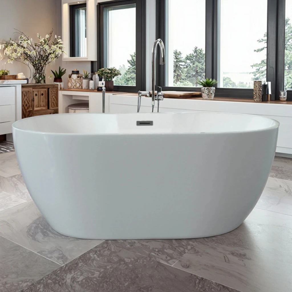 Luxury Indoor Deep Soaking Acrylic Bath Tub for Soaking Tub in Bathroom Bath Tub
Luxury Indoor Deep Soaking Acrylic Bath Tub for Soaking Tub in Bathroom Bath Tub
