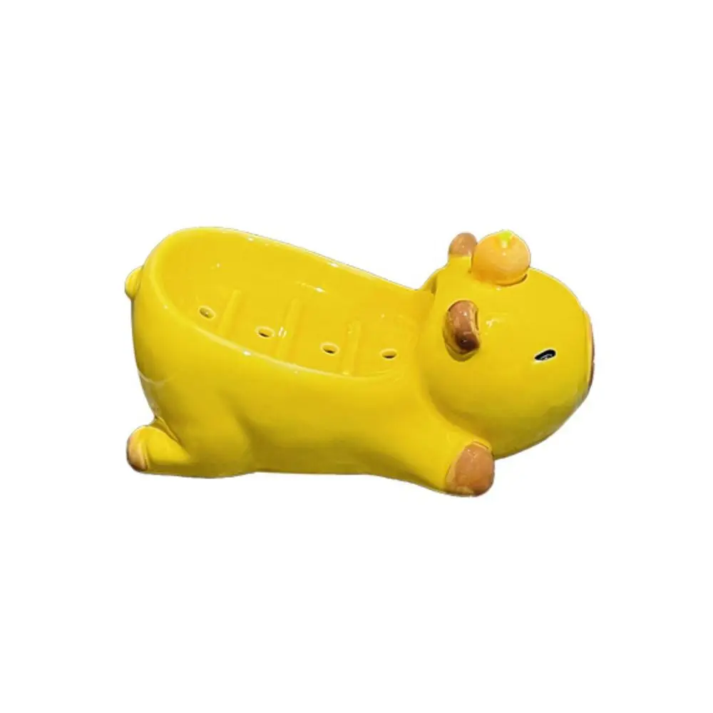 Самосливающаяся Коробка для мыла capyбара, держатель для мыла, керамический мультяшный держатель для ванной комнаты, кухонная стойка для хранения
Самосливающаяся Коробка для мыла capyбара, держатель для мыла, керамический мультяшный держатель для ванной комнаты, кухонная стойка для хранения