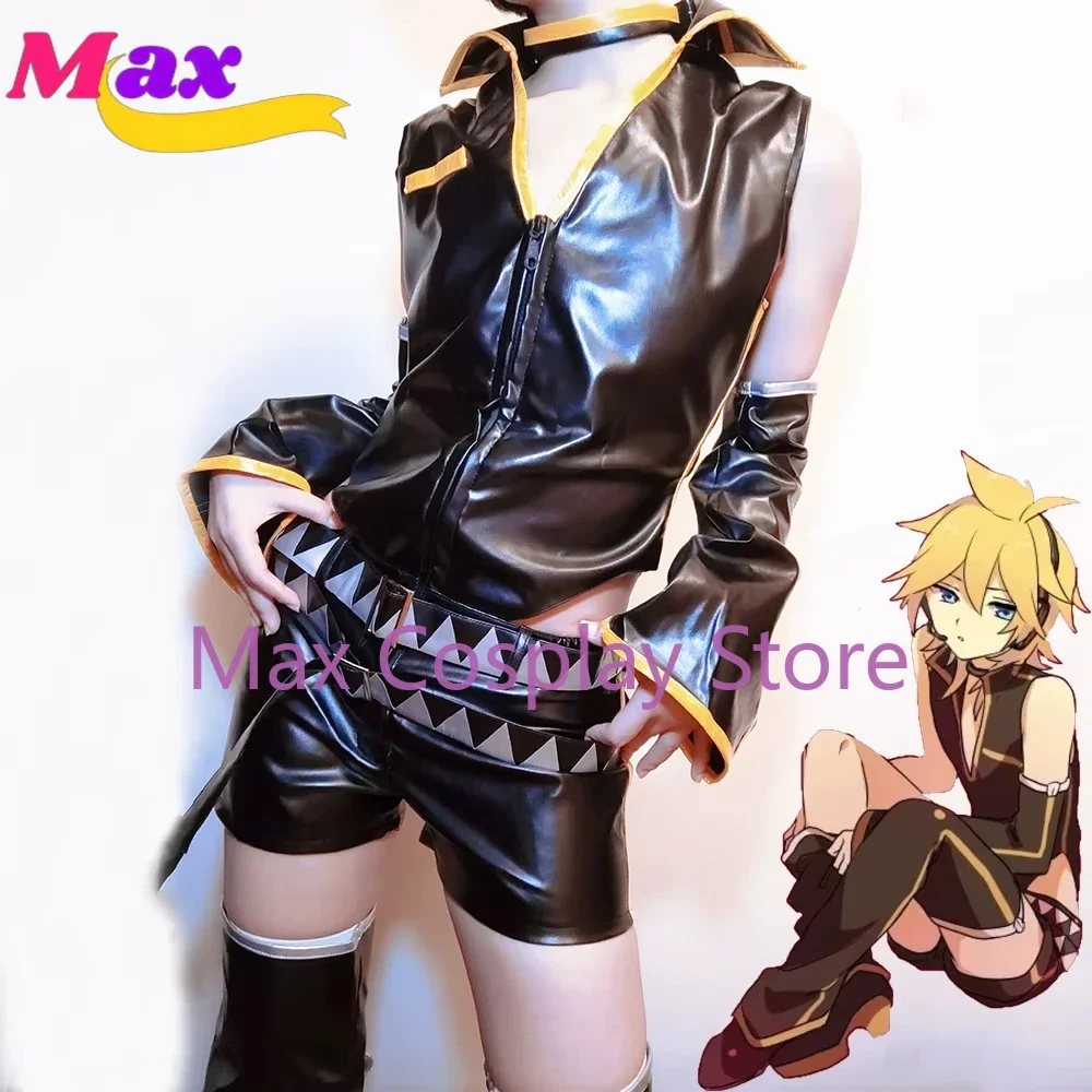wby2 Cos Anime Game Len Cosplay Costume Adult Unisex Leather PU Top Shorts Suit Halloween Punk Party Outfit Uniform
wby2 Cos Anime Game Len Cosplay Costume Adult Unisex Leather PU Top Shorts Suit Halloween Punk Party Outfit Uniform