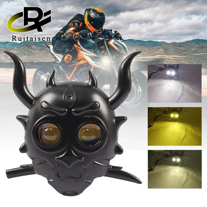 18W Motorcycle Spotlights LED Cool Design Dual Color White Yellow Auxiliary Flash Fog Lamp Headlight Universal For Buggy Car
18W Motorcycle Spotlights LED Cool Design Dual Color White Yellow Auxiliary Flash Fog Lamp Headlight Universal For Buggy Car