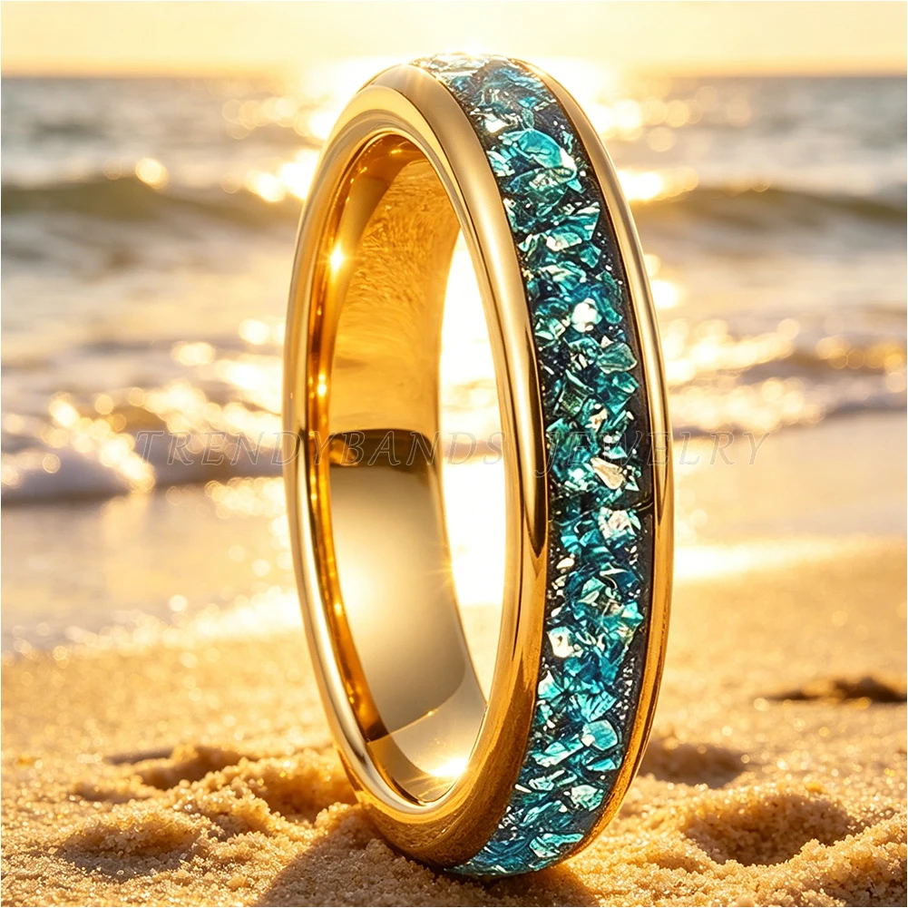4mm Men's and Women's Wedding Band Tungsten Carbide Engagement Ring Blue Morganite Inlaid Comfortable Fit
4mm Men's and Women's Wedding Band Tungsten Carbide Engagement Ring Blue Morganite Inlaid Comfortable Fit