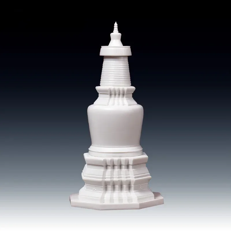 1pc Household Ceramic Pagoda Ornaments Living Room Buddhist Supplies Temple Offerings and Ornaments Stupa of Relics Home Decor
1pc Household Ceramic Pagoda Ornaments Living Room Buddhist Supplies Temple Offerings and Ornaments Stupa of Relics Home Decor