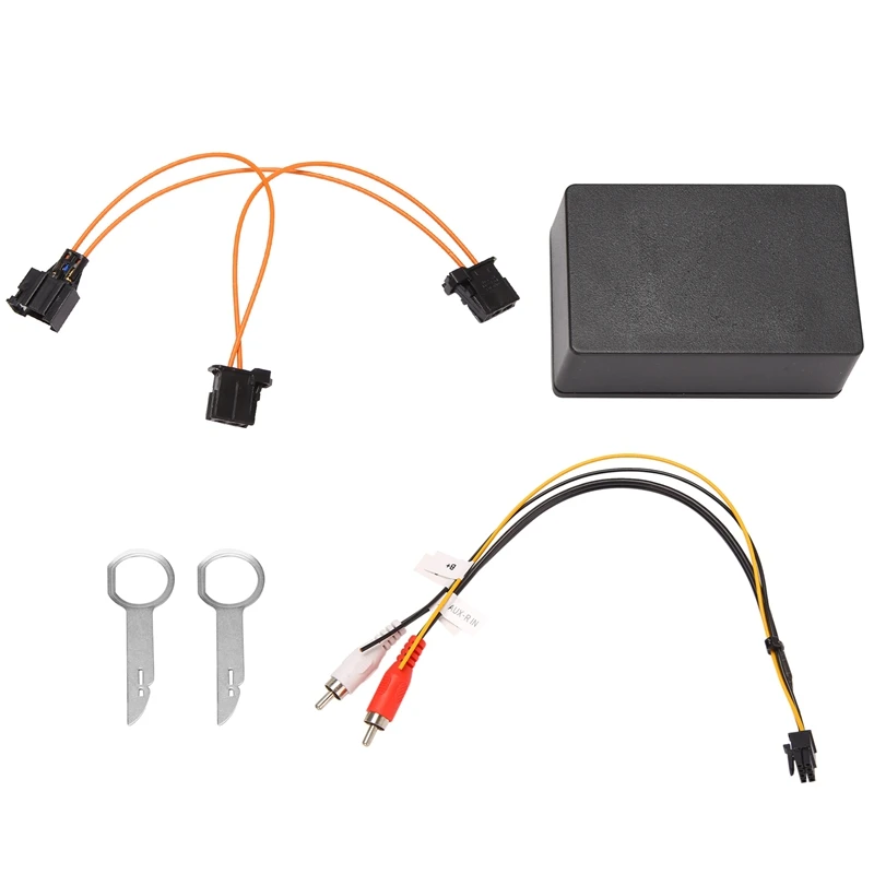 Audio Input Decoder Box For- 05-09 A6 A6L A8 Q7 AUX Automotive 2G System External Audio Input Optical Fiber Decoder
Audio Input Decoder Box For- 05-09 A6 A6L A8 Q7 AUX Automotive 2G System External Audio Input Optical Fiber Decoder