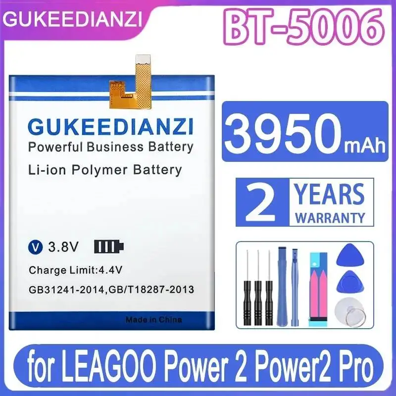 3950mAh BT-5006 High-Capacity For Leagoo Power 2 Mobile Phone Battery
3950mAh BT-5006 High-Capacity For Leagoo Power 2 Mobile Phone Battery