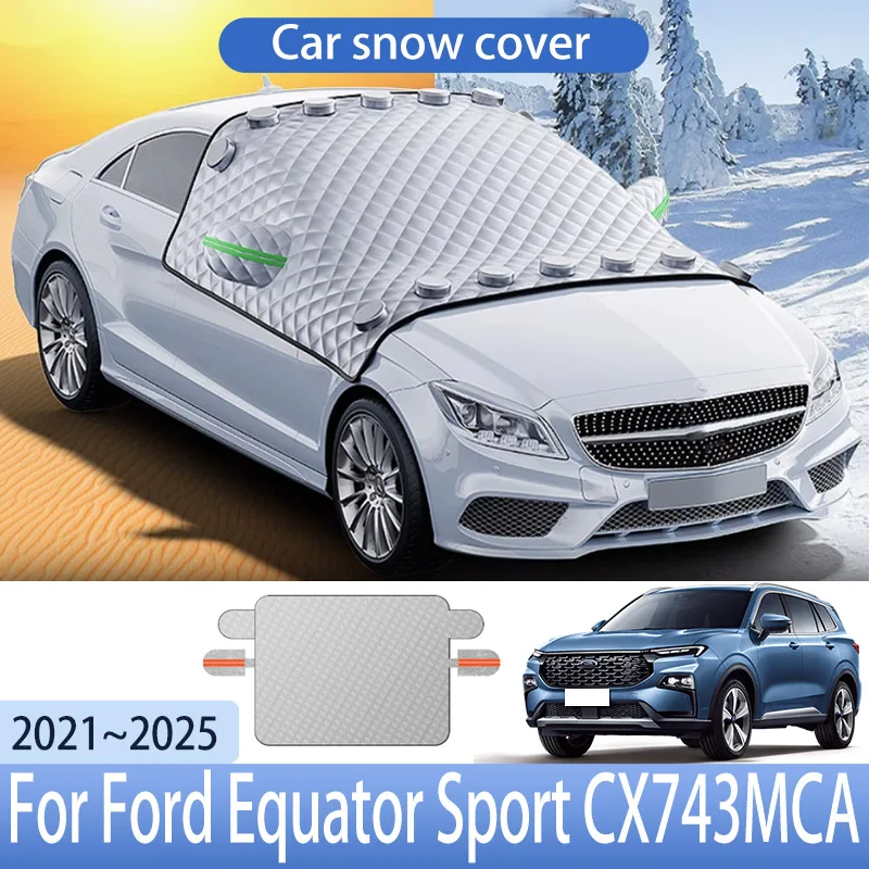 Автомобильный снежный чехол для Ford Equator Sport CX743MCA 2021 ~ 2025 2022, защита для переднего лобового стекла, чехол для снега и льда, автоаксессуары
Автомобильный снежный чехол для Ford Equator Sport CX743MCA 2021 ~ 2025 2022, защита для переднего лобового стекла, чехол для снега и льда, автоаксессуары