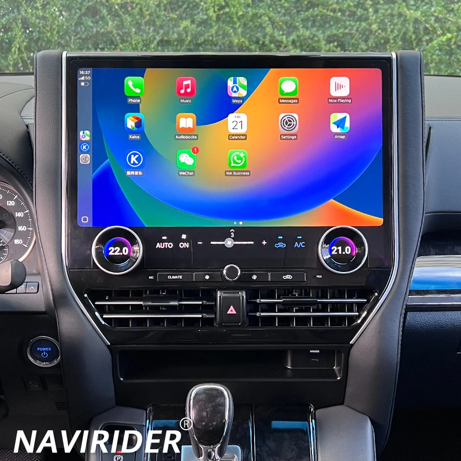 16.8inch All-new Car Radio Android For Toyota Alphard 30 2015-2023 A30 Upgraded To 40 CarPlay Video Player GPS Stereo 4G WIFI
16.8inch All-new Car Radio Android For Toyota Alphard 30 2015-2023 A30 Upgraded To 40 CarPlay Video Player GPS Stereo 4G WIFI