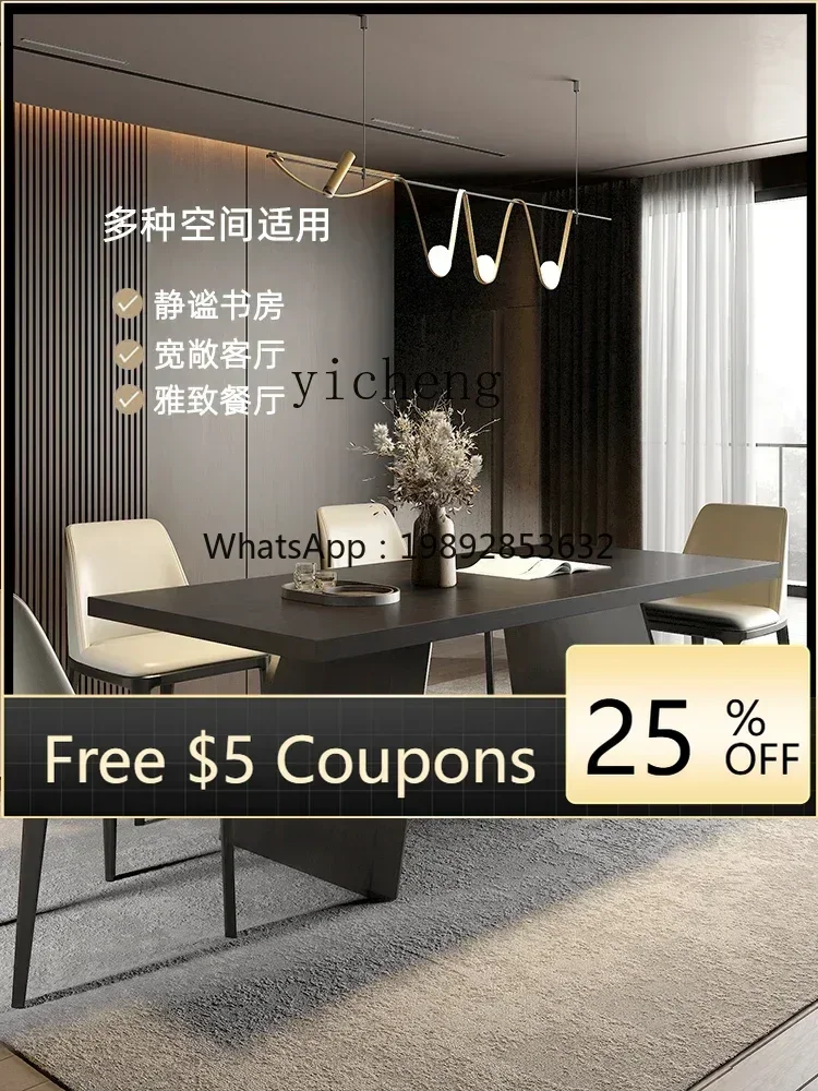 9Minimalist Home Writing Desk Light Luxury Modern Simple Computer Desk Living Room Dining Table
