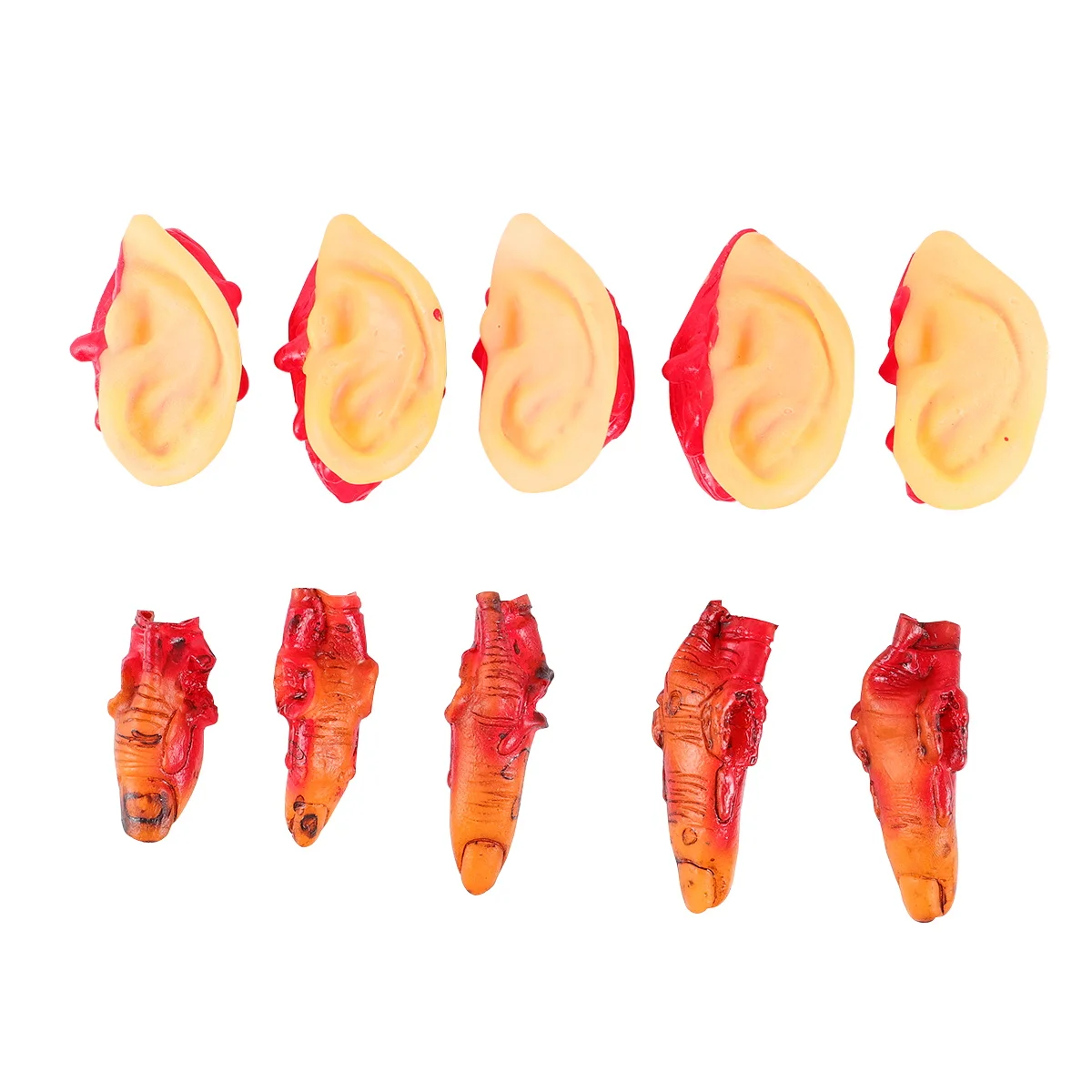 10 Pcs Halloween Props Scary Trick Toy Creepy Prank Lifelike Decorations Horror Party Supplies Safe Material Practical
10 Pcs Halloween Props Scary Trick Toy Creepy Prank Lifelike Decorations Horror Party Supplies Safe Material Practical