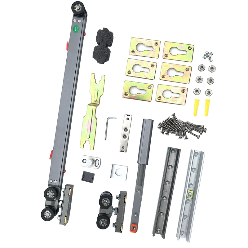 Inspection-free repair, quick disassembly, hidden slide rail, wooden door, two-way buffer sliding door, track, pocket door
Inspection-free repair, quick disassembly, hidden slide rail, wooden door, two-way buffer sliding door, track, pocket door