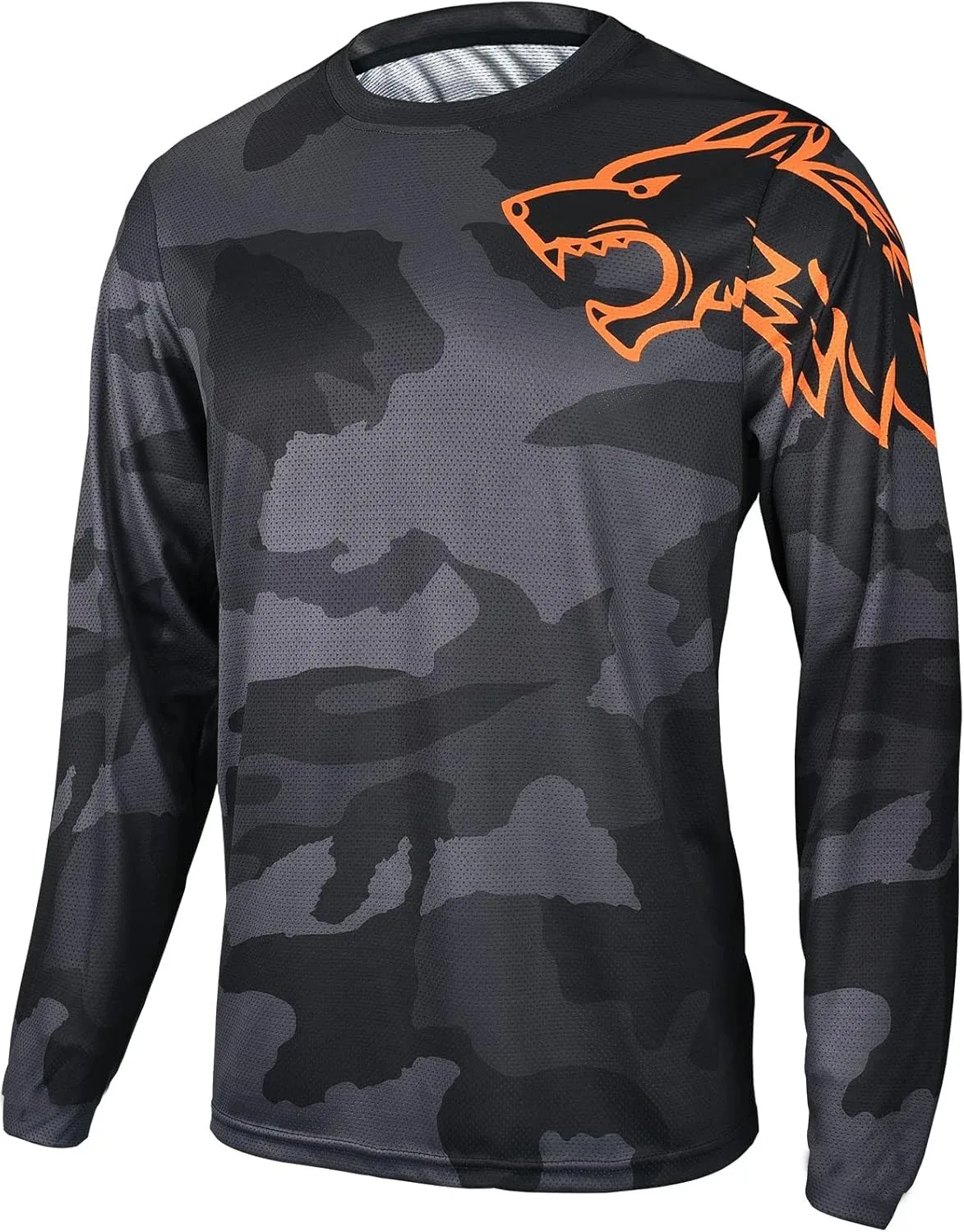 Mens Mountain Bike Riding Long Sleeve Jersey Summer Outdoor Breathable Quick Dry Moisture Wicking Sun Protective Cooling T Shirt
Mens Mountain Bike Riding Long Sleeve Jersey Summer Outdoor Breathable Quick Dry Moisture Wicking Sun Protective Cooling T Shirt