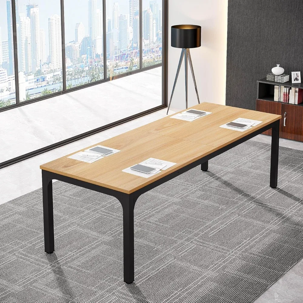 Tribal Board 6.5 feet conference table, 78.7 inches rectangular conference table, 6-8 large business table
Tribal Board 6.5 feet conference table, 78.7 inches rectangular conference table, 6-8 large business table
