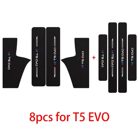 For DMF FORTHING T5 EVO 2023-2025 Welcome Pedal Anti Dirty and Easy Clean Door Sill Strip Leatherwear T5evo