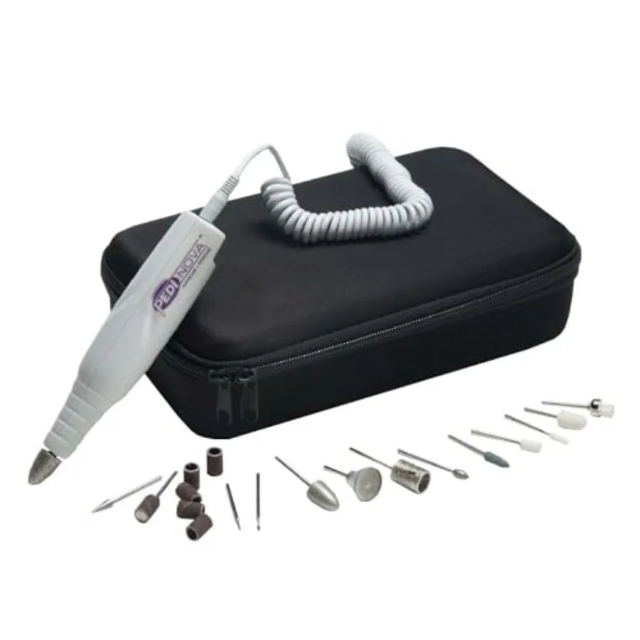 Medicool Pediva Pro 20000 RPM Nail File Machine for Manicure and Pedicure with Travel Case and Bits PEDIVA-P
Medicool Pediva Pro 20000 RPM Nail File Machine for Manicure and Pedicure with Travel Case and Bits PEDIVA-P