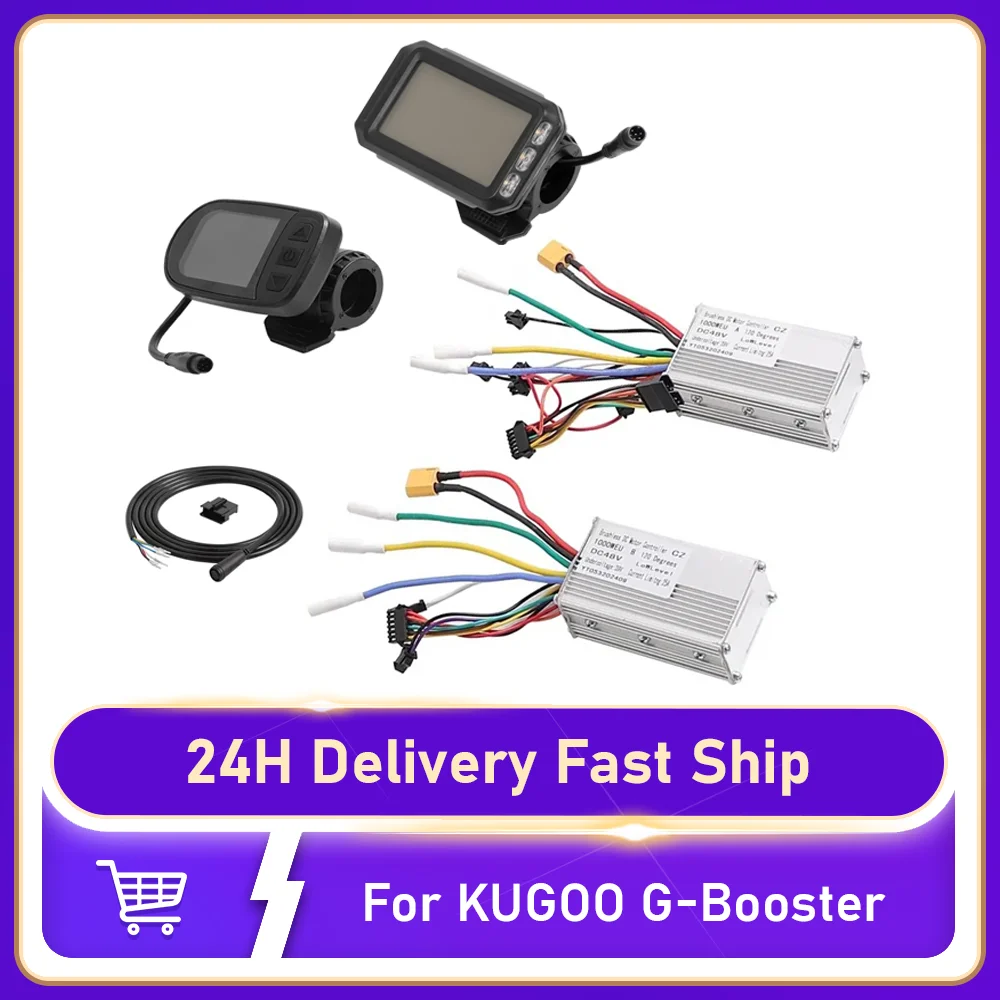 For KUGOO G-Booster 48V 1000W Dual Drive Controller Kit Electric Scooter Accessories 36V-60V Dashboard LCD Display
For KUGOO G-Booster 48V 1000W Dual Drive Controller Kit Electric Scooter Accessories 36V-60V Dashboard LCD Display