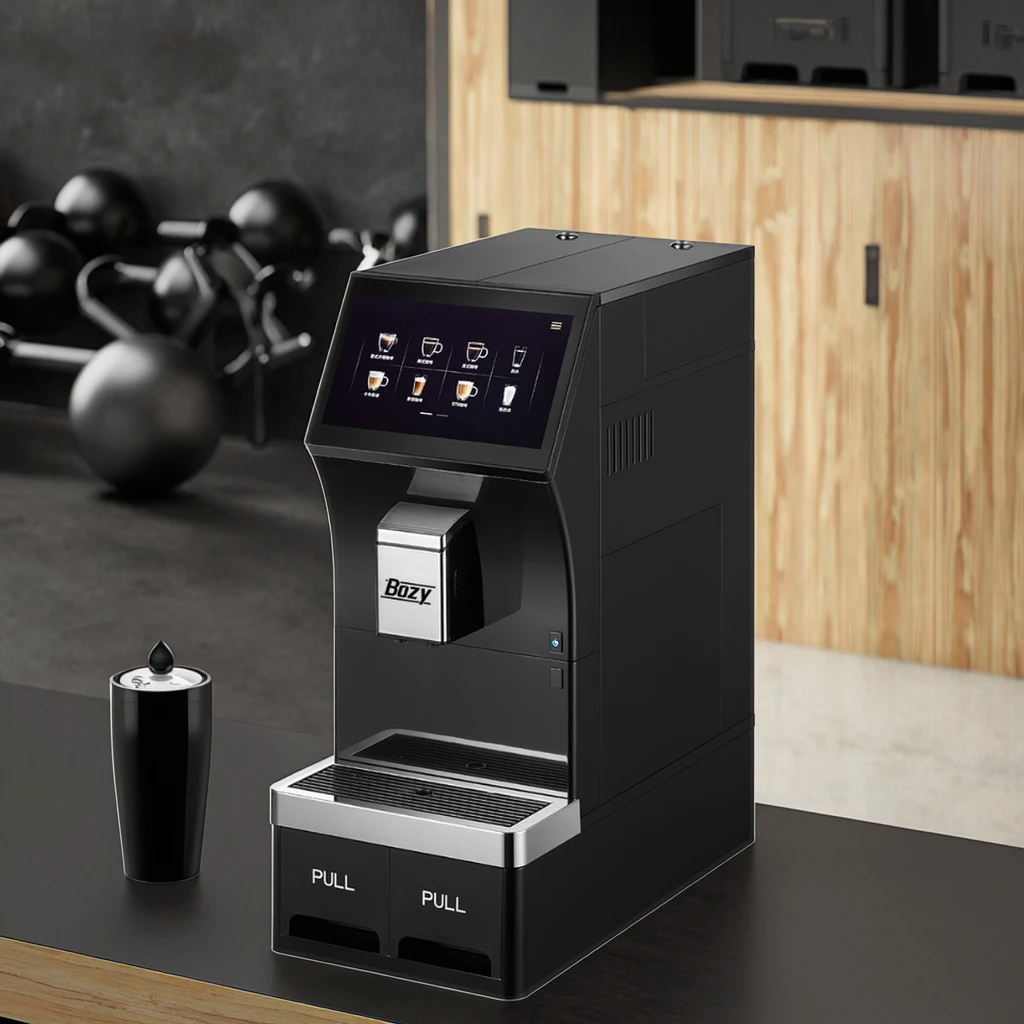 Big Touch Screen Business Use Automatic Coffee Machine Multi-function Grinder Milk Foam Fit for Gym Membership Area
Big Touch Screen Business Use Automatic Coffee Machine Multi-function Grinder Milk Foam Fit for Gym Membership Area